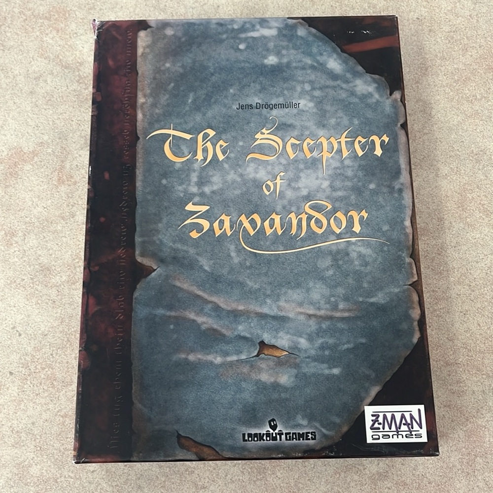 NOB "The Scepter Of Zavandor" Board Game English/German